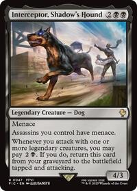 Interceptor, Shadow's Hound (47) [Commander: FINAL FANTASY]