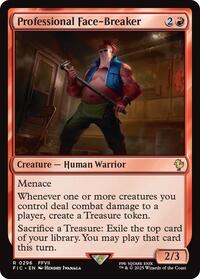 Professional Face-Breaker (296) [Commander: FINAL FANTASY]
