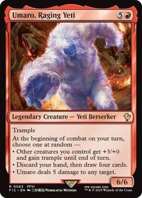 Umaro, Raging Yeti (63) [Commander: FINAL FANTASY]