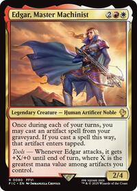 Edgar, Master Machinist (80) [Commander: FINAL FANTASY]