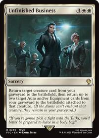 Unfinished Business (259) [Commander: FINAL FANTASY]