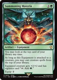Summoning Materia (72) [Commander: FINAL FANTASY]