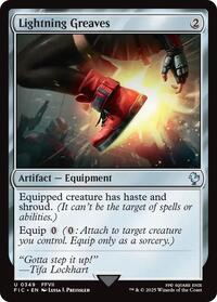 Lightning Greaves (349) [Commander: FINAL FANTASY]