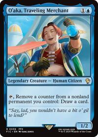 O'aka, Traveling Merchant (39) [Commander: FINAL FANTASY]