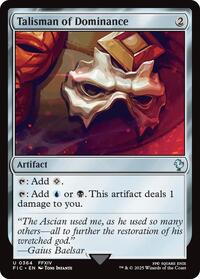 Talisman of Dominance (364) [Commander: FINAL FANTASY]
