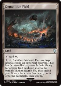 Demolition Field (385) [Commander: FINAL FANTASY]