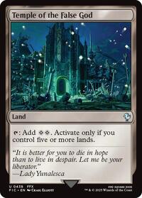 Temple of the False God (438) [Commander: FINAL FANTASY]
