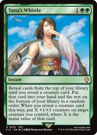 Yuna's Whistle (75) [Commander: FINAL FANTASY]