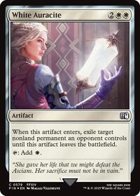 White Auracite (Surge Foil) (579) [FINAL FANTASY]