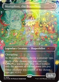 Morophon, the Boundless (Double Rainbow Foil) (1896) [Secret Lair Drop Series]
