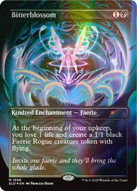 Bitterblossom (Double Rainbow Foil) (1898) [Secret Lair Drop Series]