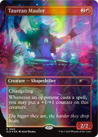 Taurean Mauler (Double Rainbow Foil) (1899) [Secret Lair Drop Series]