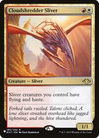 Cloudshredder Sliver (195/254) [The List Reprints]