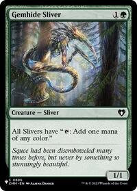Gemhide Sliver (CMM) (896) [The List Reprints]