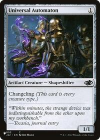 Universal Automaton (J22) (803) [The List Reprints]