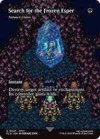 Search for the Frozen Esper - Nature's Claim (Showcase) (47) [FINAL FANTASY: Through the Ages]
