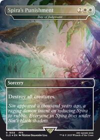 Spira's Punishment - Day of Judgment (Rainbow Foil) (1858) [Secret Lair Drop Series]