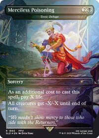 Merciless Poisoning - Toxic Deluge (Rainbow Foil) (1860) [Secret Lair Drop Series]