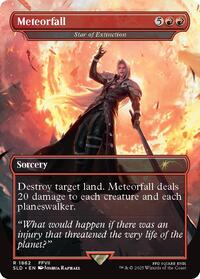 Meteorfall - Star of Extinction (1862) [Secret Lair Drop Series]