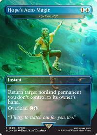 Hope's Aero Magic - Cyclonic Rift (Rainbow Foil) (1869) [Secret Lair Drop Series]