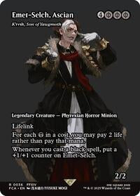Emet-Selch, Ascian - K'rrik, Son of Yawgmoth (Showcase) (36) [FINAL FANTASY: Through the Ages]