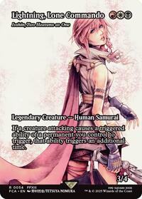 Lightning, Lone Commando - Isshin, Two Heavens as One (Showcase) (54) [FINAL FANTASY: Through the Ages]