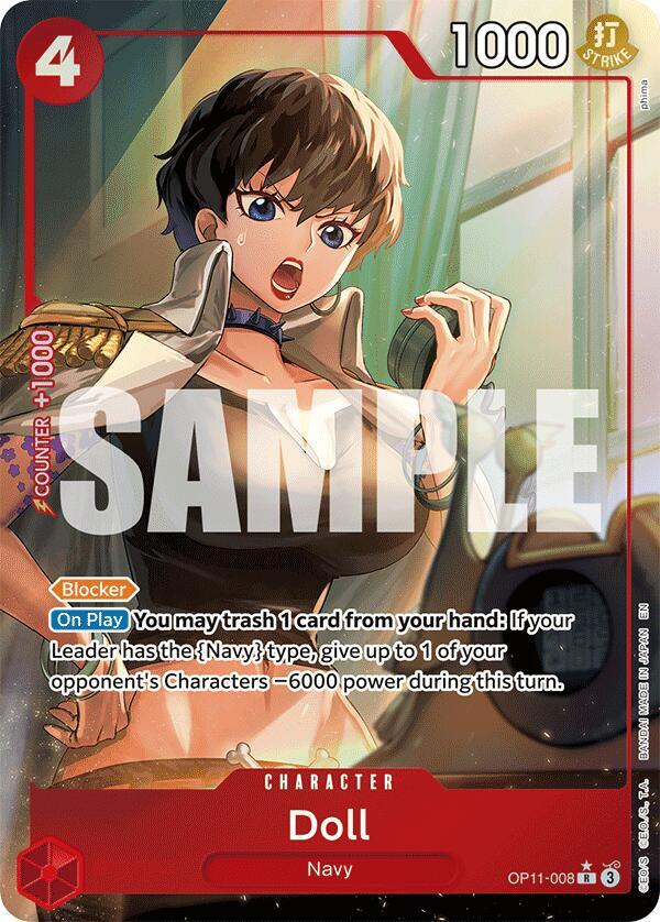 Doll (Alternate Art) (OP11-008) [A Fist of Divine Speed]
