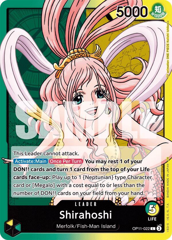 Shirahoshi (022) (OP11-022) [A Fist of Divine Speed]
