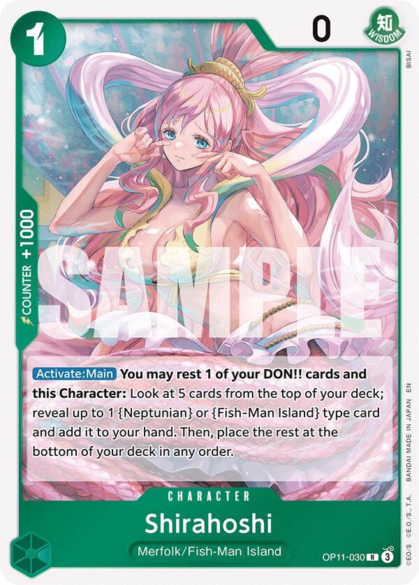 Shirahoshi (030) (OP11-030) [A Fist of Divine Speed]