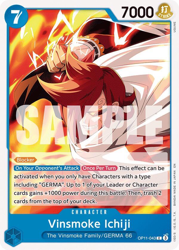 Vinsmoke Ichiji (OP11-043) [A Fist of Divine Speed]