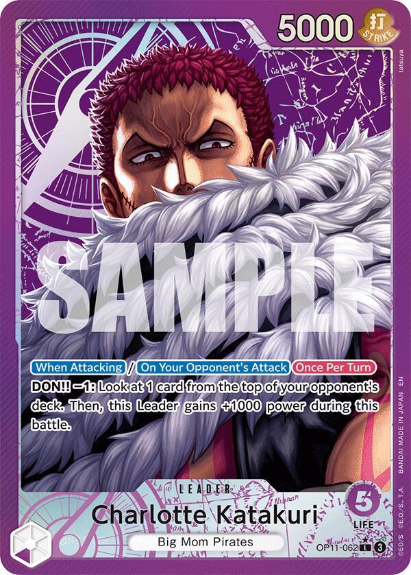 Charlotte Katakuri (062) (Alternate Art) (OP11-062) [A Fist of Divine Speed]