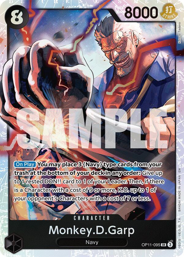 Monkey.D.Garp (OP11-095) [A Fist of Divine Speed]
