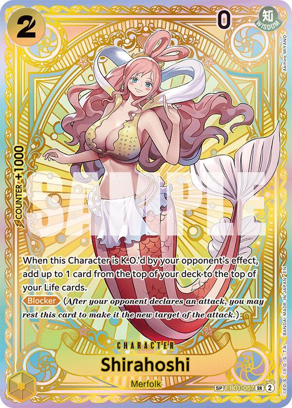 Shirahoshi (SP) (EB01-057) [A Fist of Divine Speed]