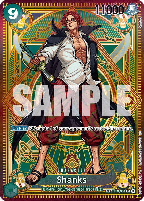 Shanks (SP) (ST16-004) [A Fist of Divine Speed]
