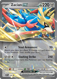 Zacian ex - 198 (198) [SV: Scarlet & Violet Promo Cards]