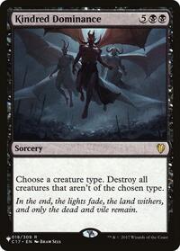 Kindred Dominance (018/309) [The List Reprints]