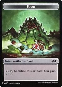 Food // Plant Double-Sided Token (11 // 8) [The List Reprints]