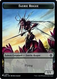 Faerie Rogue // Ox Double-Sided Token (11 // 3) [The List Reprints]