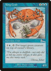 King Crab (34) [Urza's Legacy]