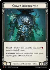 Graven Justaucorpse (AGB005) [Armory Deck: Gravy Bones]