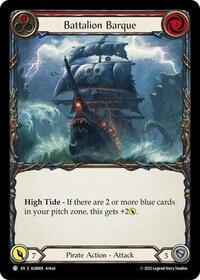 Battalion Barque (Red) (AGB008) [Armory Deck: Gravy Bones]