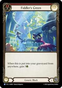 Fiddler's Green (Red) (AGB013) [Armory Deck: Gravy Bones]