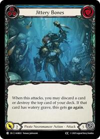 Jittery Bones (Blue) (CC Tag) (AGB022) [Armory Deck: Gravy Bones]
