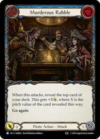 Murderous Rabble (CC Tag) (AGB023) [Armory Deck: Gravy Bones]