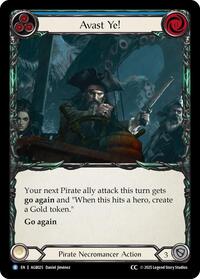 Avast Ye! (CC Tag) (AGB025) [Armory Deck: Gravy Bones]