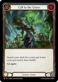 Call to the Grave (AGB026) [Armory Deck: Gravy Bones]