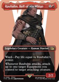 Raubahn, Bull of Ala Mhigo (Borderless) (388) [FINAL FANTASY]