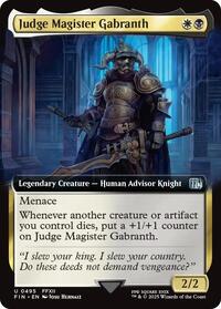 Judge Magister Gabranth (Extended Art) (495) [FINAL FANTASY]