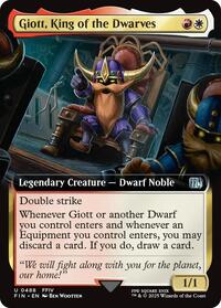 Giott, King of the Dwarves (Extended Art) (488) [FINAL FANTASY]