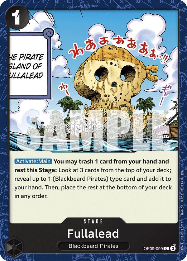 Fullalead (Reprint) (OP09-099) [Starter Deck 27: BLACK Marshall.D.Teach]